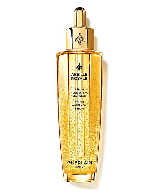 Sérum acuoso oleoso juvenil de Guerlain.